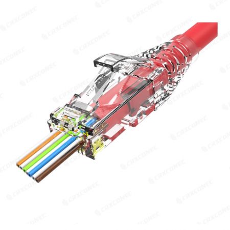 Cat6 UTP Easy Pass Through RJ45-connector - Cat.6 UTP Easy Pass Through RJ45-connector